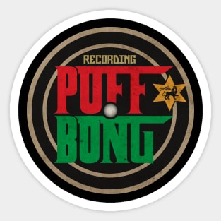 Puff Bong Records Sticker